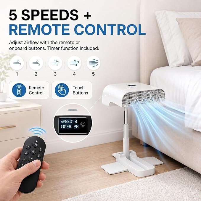 Bed Cooling Fan
